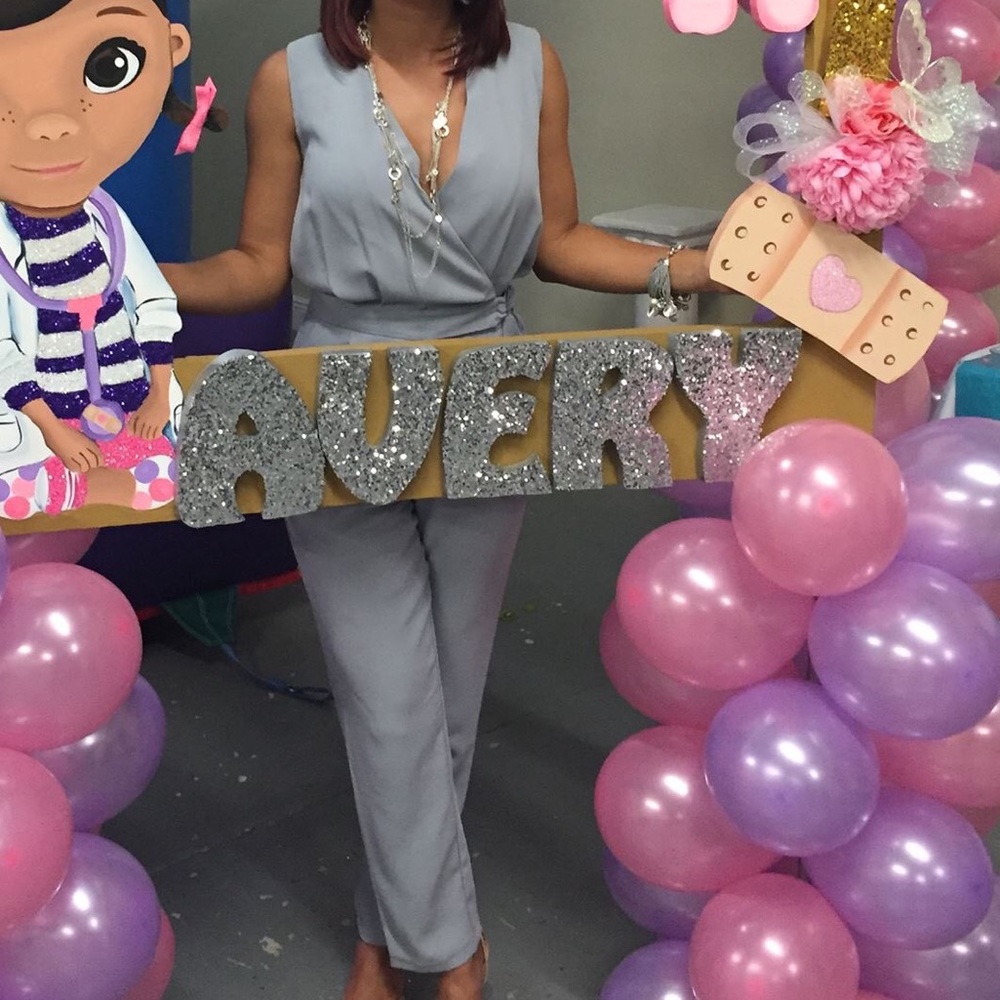 Grey jumpsuit